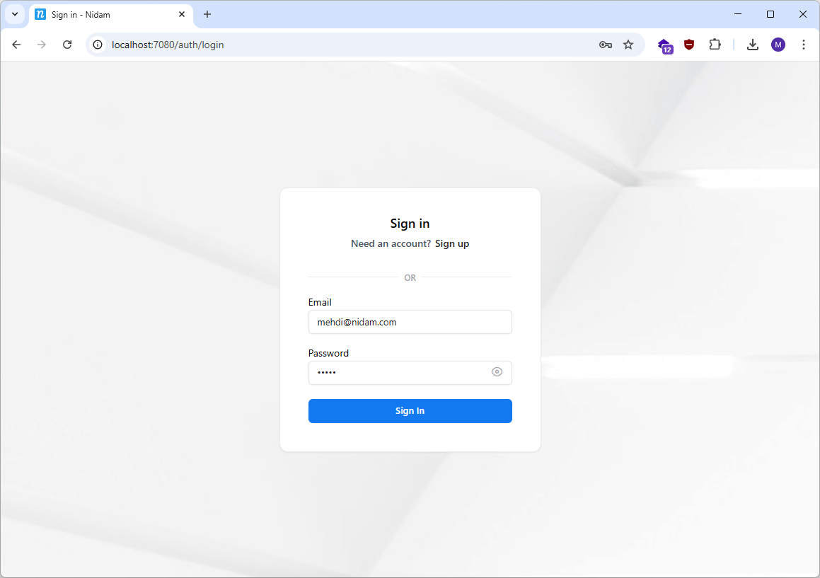 login